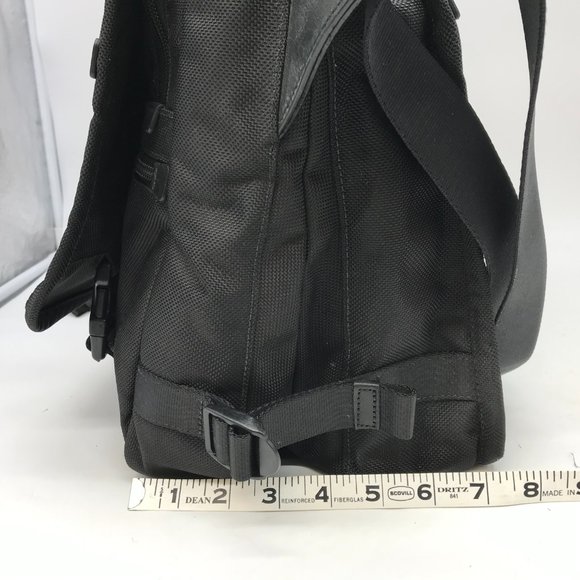 TUMI Alpha 2 Messenger Briefcase Expandable Organizer Laptop Ballistic Nylon - Picture 12 of 16